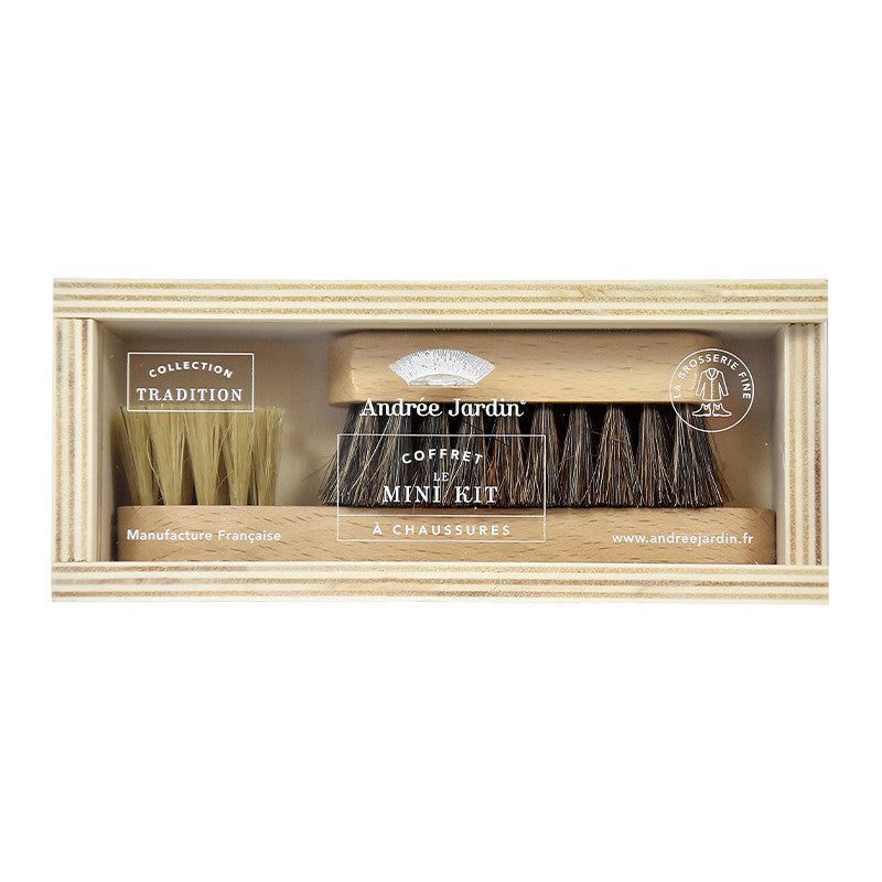 Mini kit brosses à chaussures Andrée Jardin