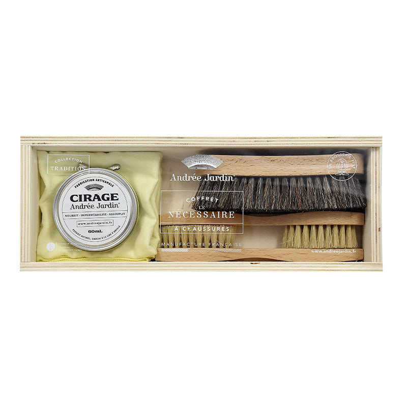 Coffret cirage à chaussures Andrée Jardin