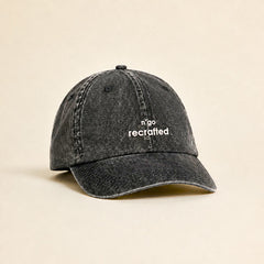 CASQUETTE UNISEXE RECRAFTED NOIRE