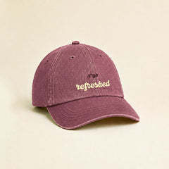 CASQUETTE UNISEXE REFRESHED ROUGE