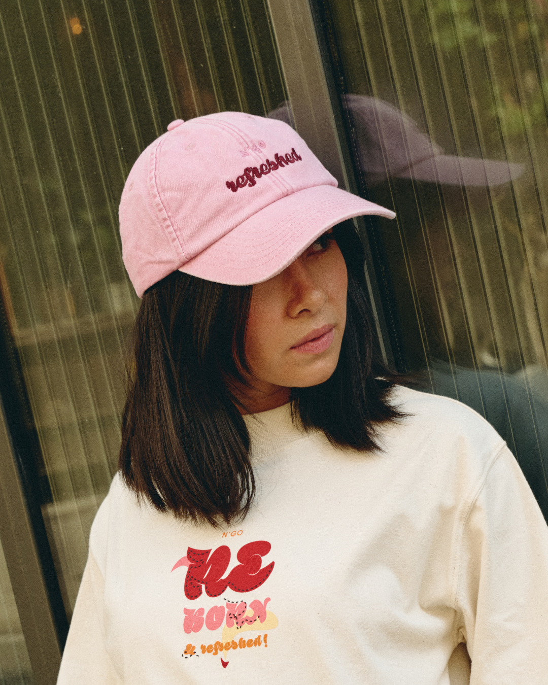 CASQUETTE UNISEXE REFRESHED ROSE