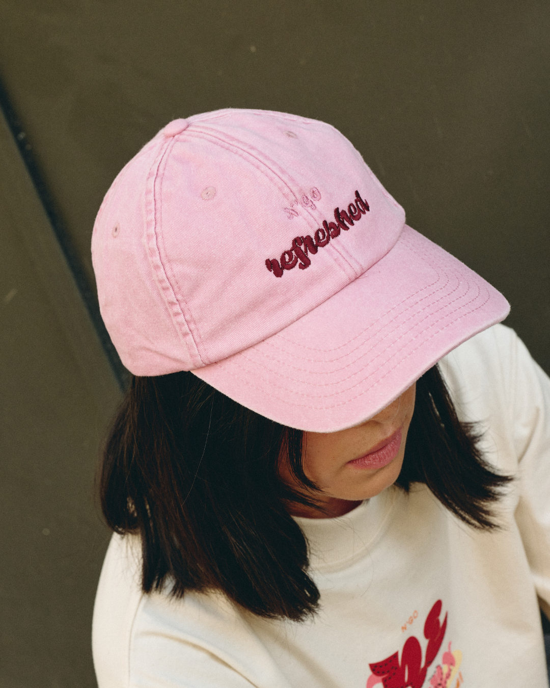 CASQUETTE UNISEXE REFRESHED ROSE