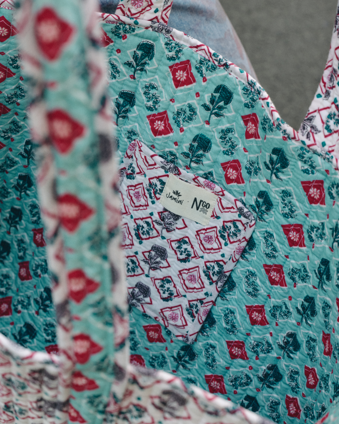 SAC CABAS KARIGARI by JAMINI x N'GO