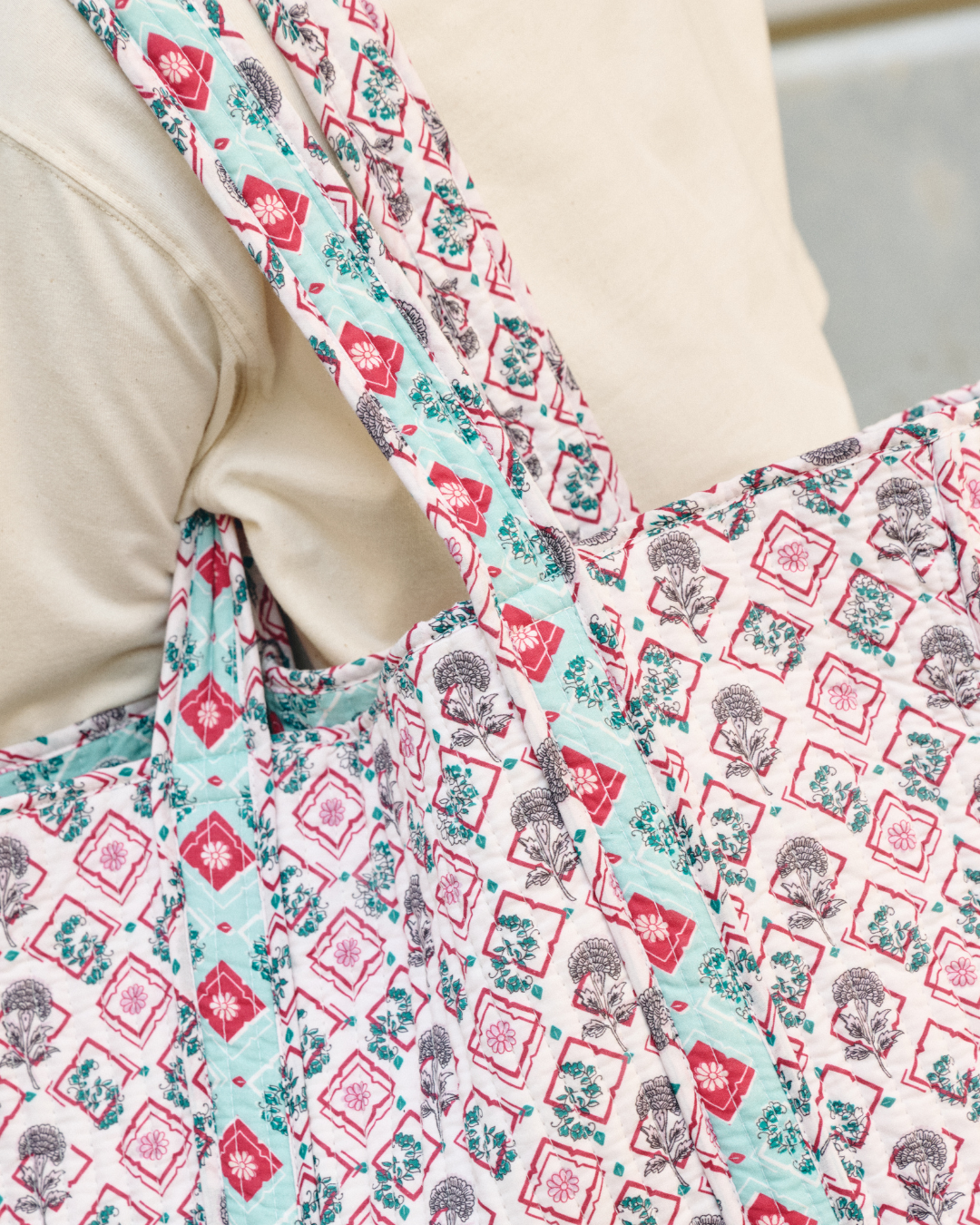 SAC CABAS KARIGARI by JAMINI x N'GO