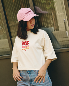 WOMEN'S REFRESHED T-SHIRT ECRU WHITE